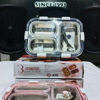3 Compartment Lunch Box