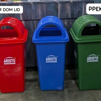 80 LTR DOM LID DUST DIN
